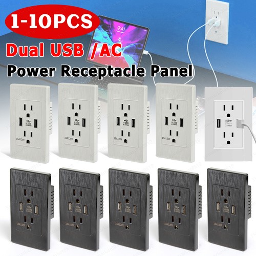 Dual wall outlet with - dual,